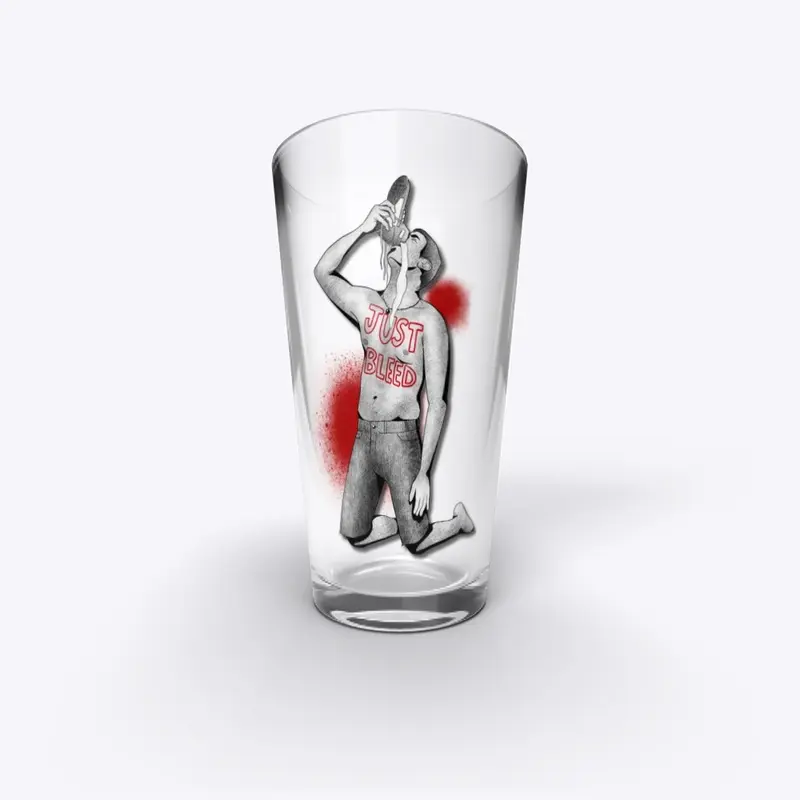 Just Bleed Shoey Mug/Pint Glass